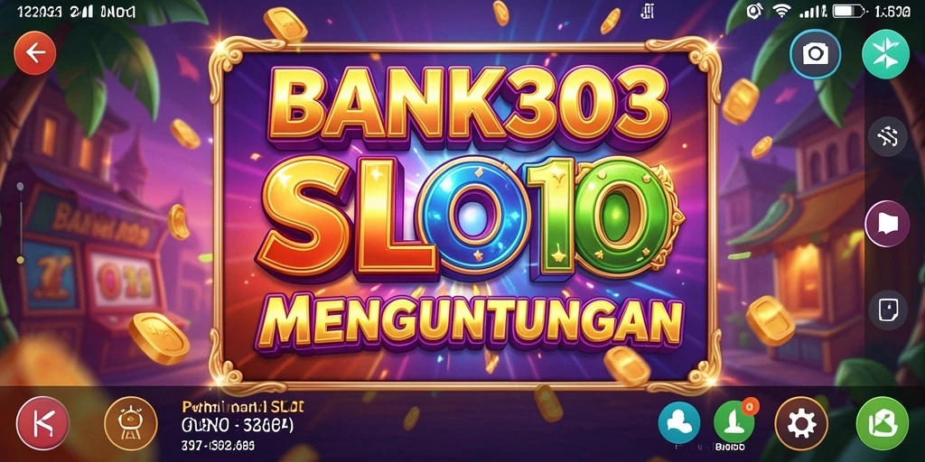 Tampilan gameplay seru dari BANK303 dengan grafis yang memukau.