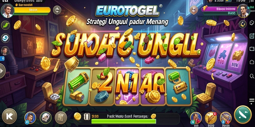 Tampilan antarmuka EUROTOGEL yang menarik dan dinamis.