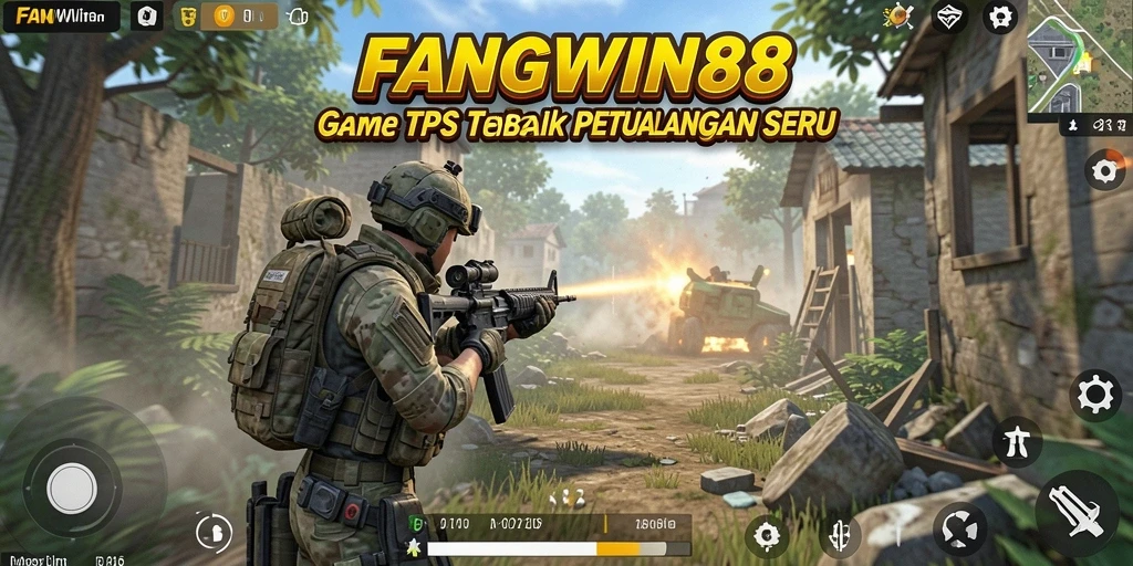 Screenshot gameplay FANGWIN88 yang menunjukkan aksi seru di medan tempur.