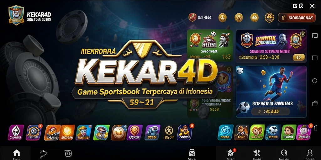 Tampilan menarik dari gameplay Sportsbook KEKAR4D yang interaktif.