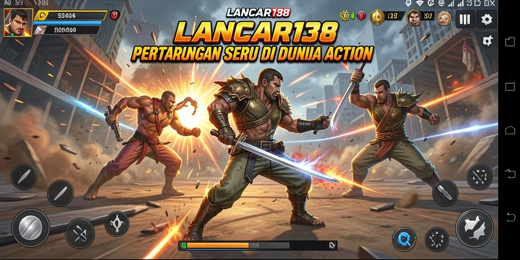 Tampilan gameplay seru dan menegangkan di LANCAR138.