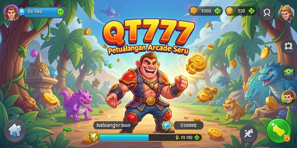 Tampilan gameplay QT777 yang menarik dan penuh aksi seru.