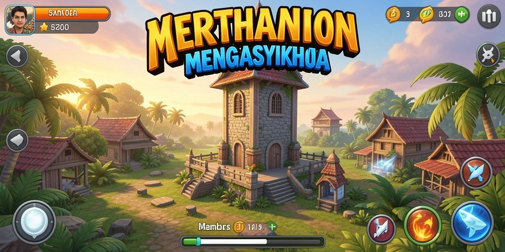 Tampilan gameplay T6 yang seru dalam kategori Tower Defense.